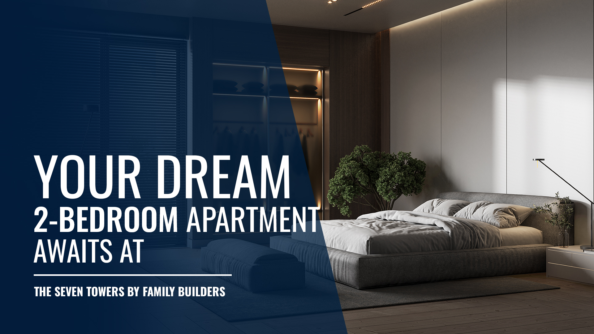 Your Dream 2-Bedroom Apartment Awaits at The Seven Towers by Family Builders