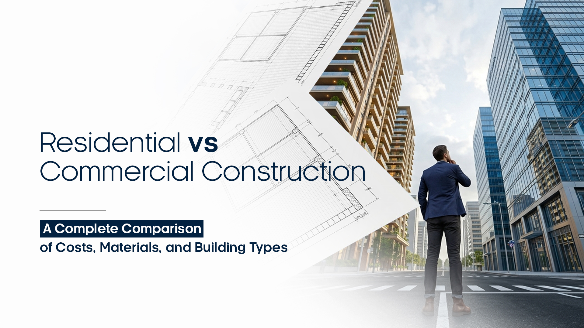 Residential vs Commercial Construction: A Complete Comparison of Costs, Materials, and Building Types